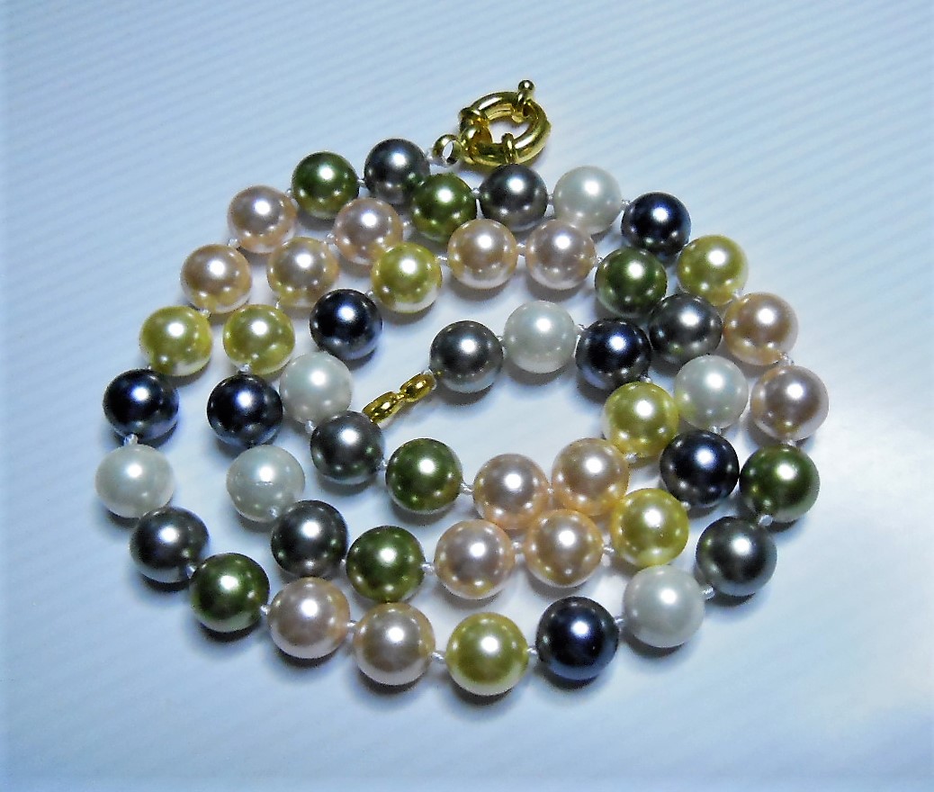 SHELL PEARL NECKLACE